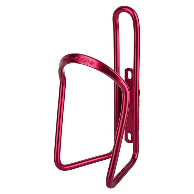 BOTTLE CAGE ANODIZED RED SC BICYCLES