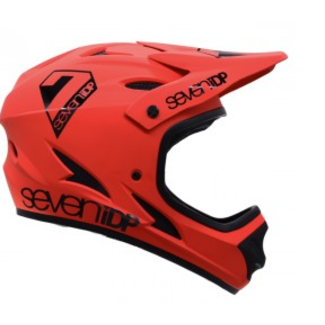 SeveniDP M1 HELMET MATT THRUSHER RED/BLACK XS