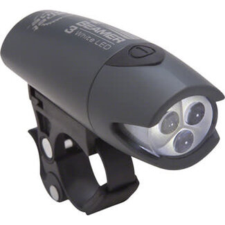 PLANET BIKE Beamer 3 Headlight: Black