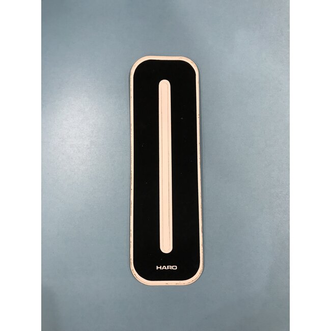 Haro Old School Number Black with white trim - 0*