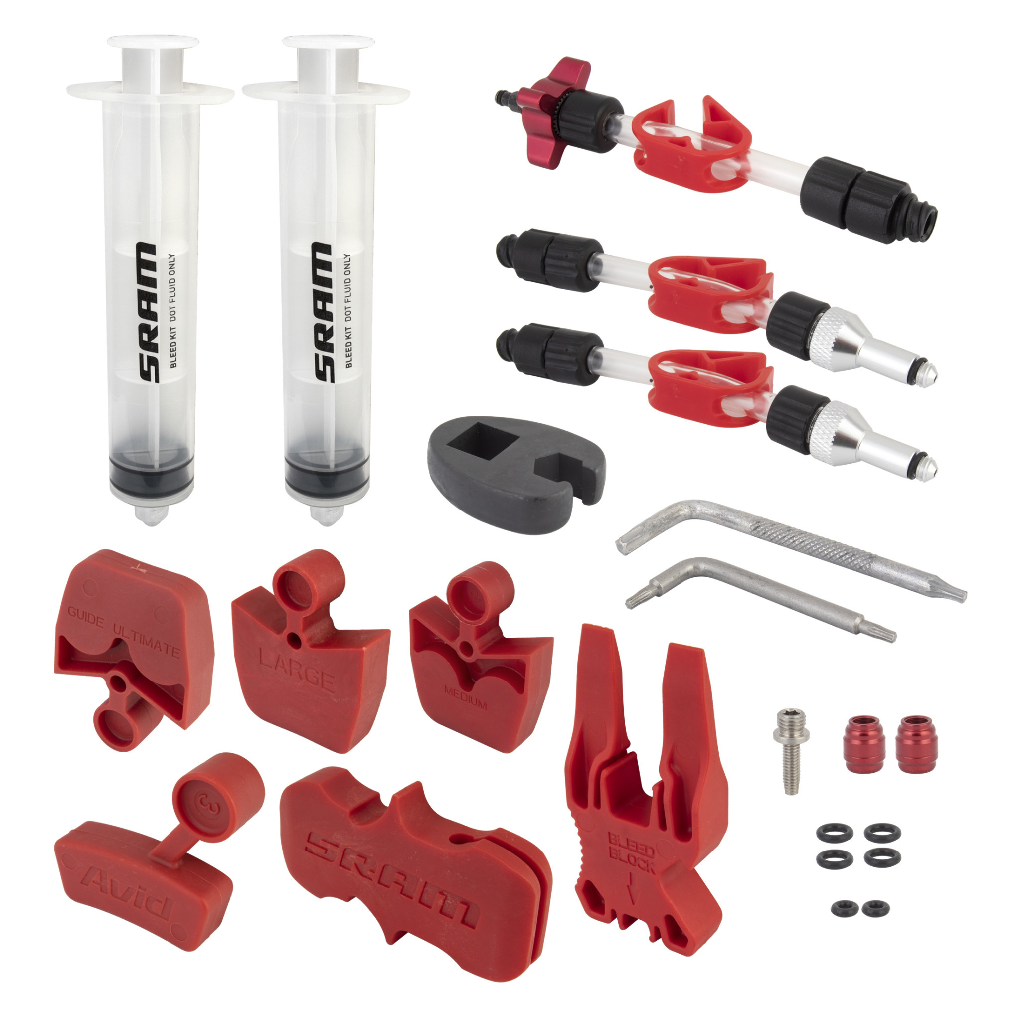 BRAKE PART HYD BLEED KIT No/FLUID SC BICYCLES