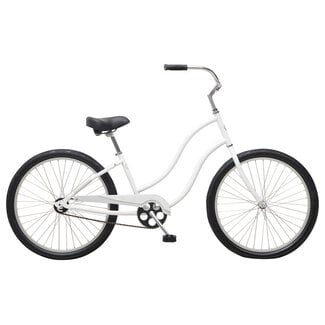 TUESDAY JUNE 1 LS WOMEN'S CRUISER 26" PEARL WHITE