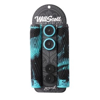 WILL SCOTT GRIPS- BLACK/TEAL