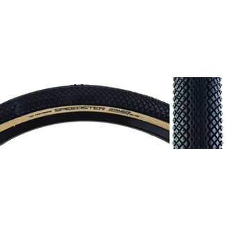 VEE TIRE & RUBBER TIRE SPEEDSTER 20x1-1/8 BK/TAN FOLD/90/LSG*