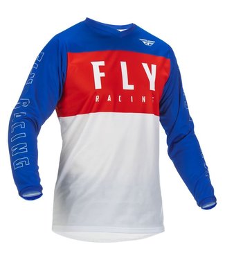 FLY RACING YOUTH F-16 JERSEY RED/WHITE/BLUE