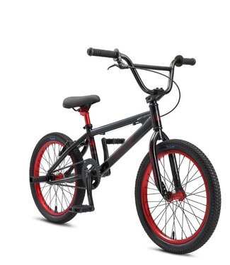 SE BIKES 20" RIPPER  STEALTH MODE/RED ANO