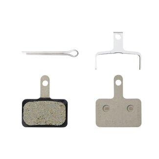 Shimano B05S-RX Disc Brake Pad and Spring - Resin Compound, Stainless Steel Back Plate