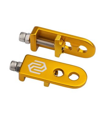 Promax C-1 Chain Tensioners for 3/8"/10mm Axles Gold