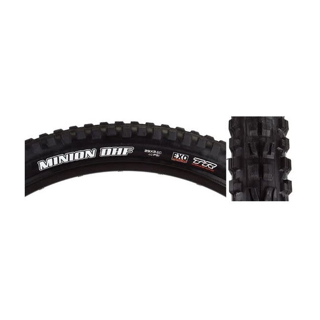 MAXXIS TIRE MINION DHF 29x2.6 BK FOLD/60 WT/DC/EXO/TR