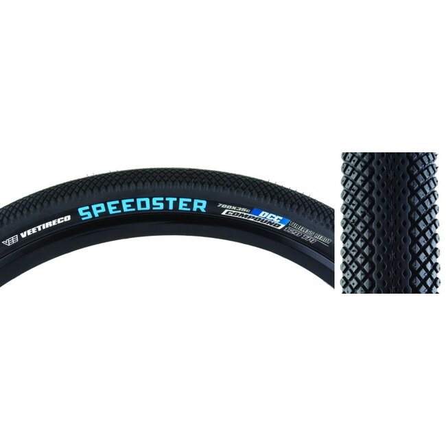 VEE TIRE & RUBBER SPEEDSTER 700x35 BK/BK FOLD/120/TLR/DCC/B-PROOF E25*