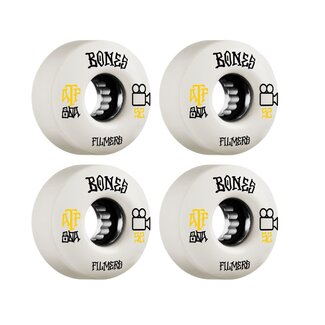 BONES ATF SKATEBOARD WHEELS FILMERS 52MM 80A 4PK