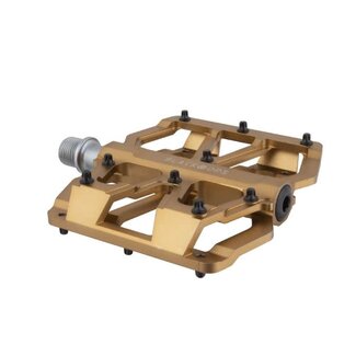 BLACK OPS PEDALS TRAIL RAT ALY 9/16 GOLD