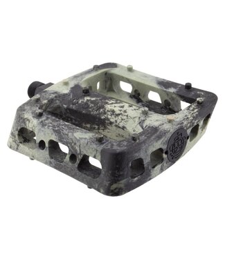 PEDALS MX TWISTED PRO PC 9/16 BK/A-GN-WIRL