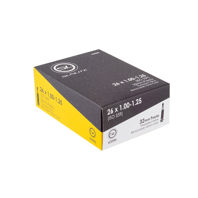 SUNLITE TUBE 26x1.00-1.25 PV32/THRD/RC FFW 33mm*