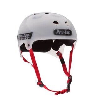 PROTEC BUCKY CLASSIC HELMET- TRANS WHITE- XS*