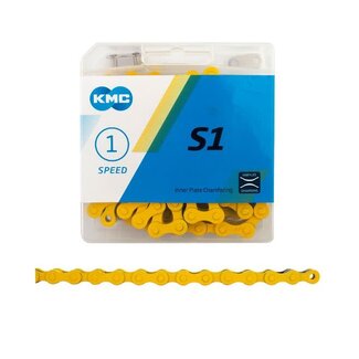 KMC CHAIN S1 1s 112L YELLOW