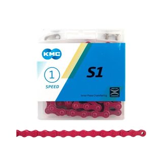 KMC CHAIN S1 1s 112L - PINK