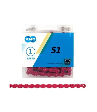 KMC CHAIN S1 1s 112L - PINK