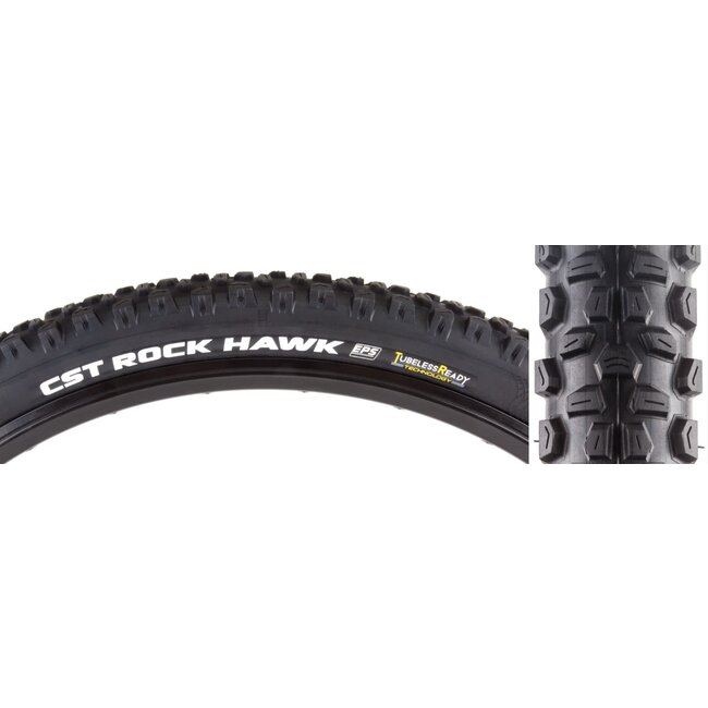 CST PREMIUM TIRE ROCK HAWK 29x2.25 BK/BK FOLD DC/EPS/TR*