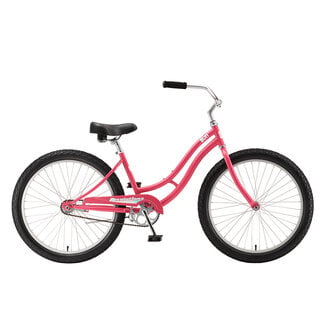 SUN BICYCLES REVOLUTIONS CRUISER STEEL 24" GB CORAL