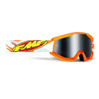 FMF POWERCORE GOGGLE ASSAULT GREY CAMO MIRROR SILVER LENS