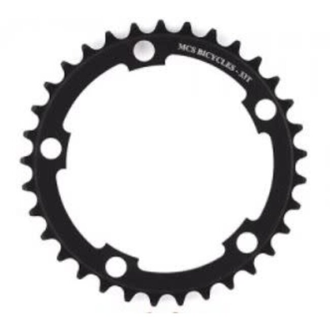 MCS USA 5-BOLT CHAINRING - BLACK - 43T*