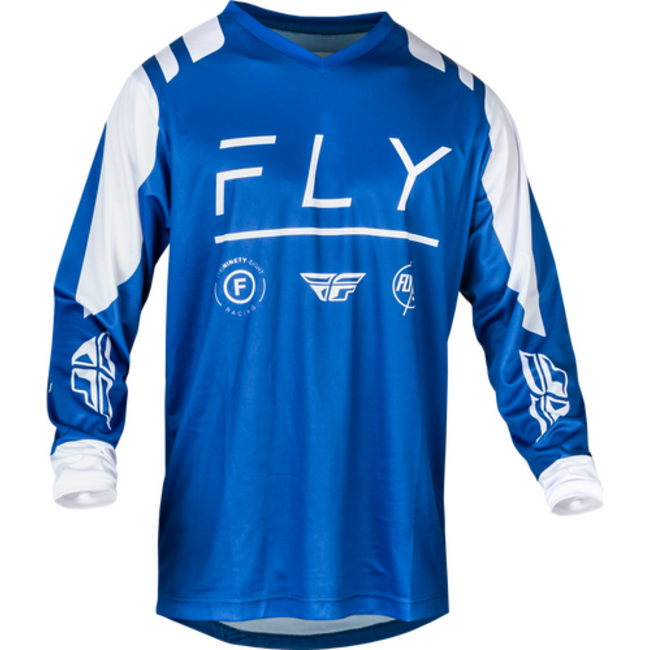 FLY RACING F-16 JERSEY TRUE BLUE/WHITE MD*