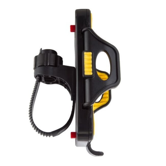 CLEAN MOTION HBAR ROTATING PHONE HOLDER BK/YL