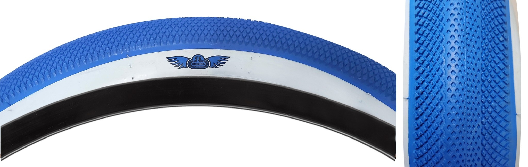 TIRE SPEEDSTER 29x2.8 BLUE WHT SC BICYCLES