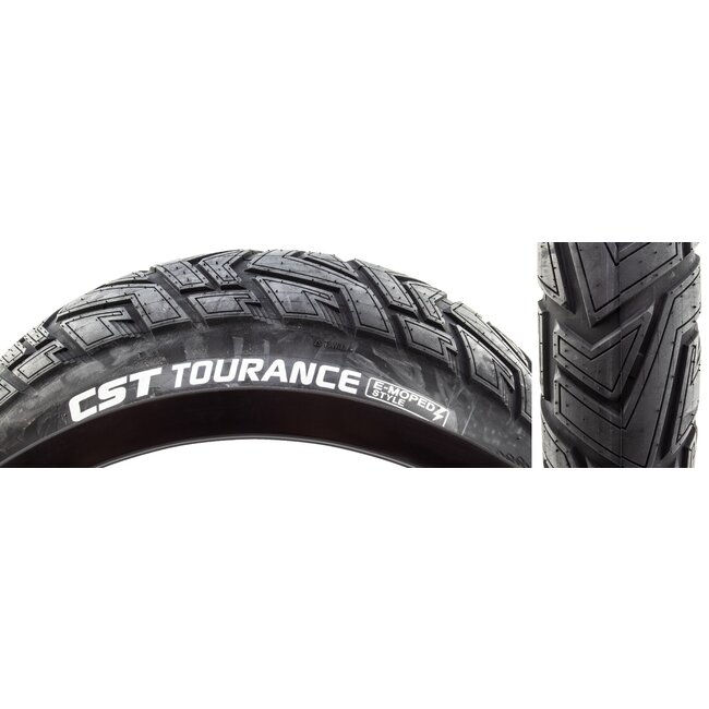 CST PREMIUM TIRE TOURANCE 20x4.0 BK/BK WIRE*