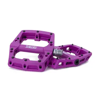 THEORY MEDIAN PEDALS w/ METAL PINS PURPLE*