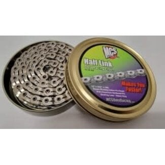 MCS HALF LINK BMX RACING 1/2" x 3/32" x 100L CHAIN SILVER*