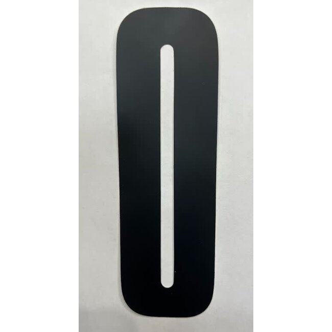 7" NUMBER - MATTE BLACK - 0*