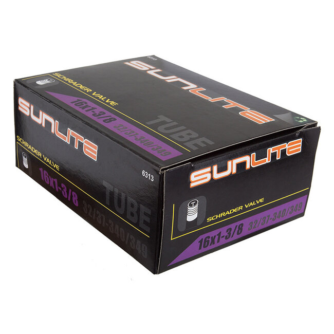 SUNLITE TUBES  16x1-3/8 SCHRADER VALVE 33mm*