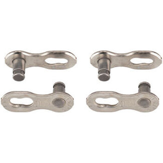 MissingLink CL571R 7.1mm Connector - 7,8-Speed, Reusable, Silver, 2 Pairs/Card*