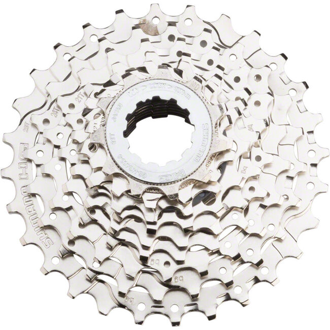 Shimano Alivio CS-HG400 Cassette - 9 Speed, 11-28t, Silver, Nickel Plated*