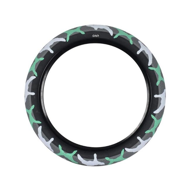 Cult X Vans 26x2.1 Tire Teal/Camo*