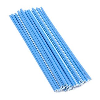 THEORY REFLECTIVE SPOKE COVERS - 36 PACK - LIGHT BLUE