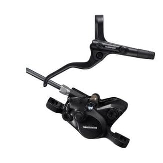 Shimano BR-MT200 Disc Brake and BL-MT201 Lever - Rear, Hydraulic, 2-Piston, Post Mount, Black