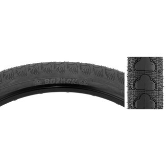 SE BIKES TIRE  BIKES SE BOZACK 24x2.4 BK/BK WIRE/27/MPC