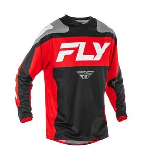 FLY RACING F-16 JERSEY BLACK/RED/WHITE SM