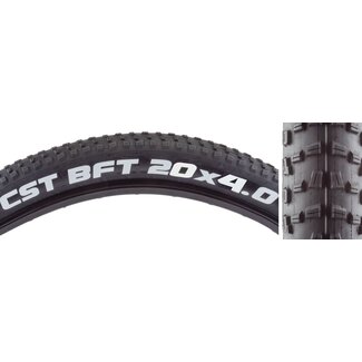 CST PREMIUM CST BFT Plus Tire - 20 x 4.0, Clincher, Wire, Black