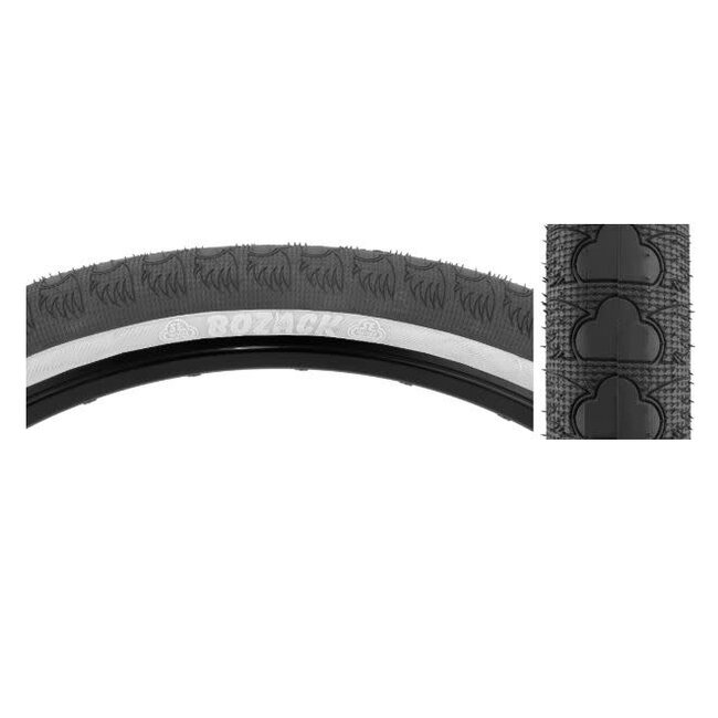 SE BIKES TIRE BOZACK 29x2.4 BK/WH WIRE/27/MPC