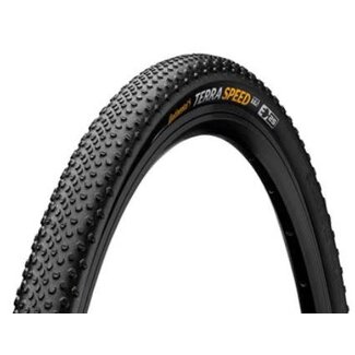 Continental Terra Speed Tire - 700 x 45, Tubeless, Folding, Black SL, BlackChili, ProTection, E25
