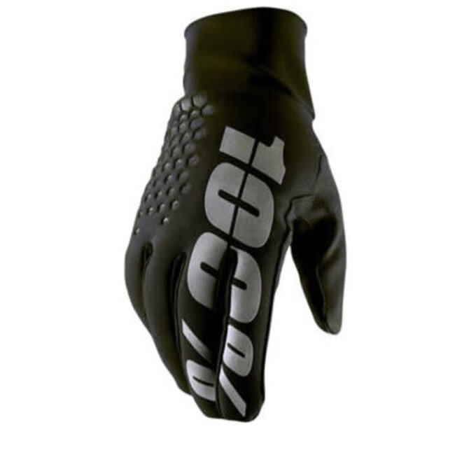 100% Hydromatic Brisker Gloves - Black, Full Finger