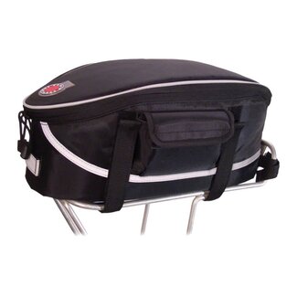 Banjo Brothers Rack Top Bag: Black
