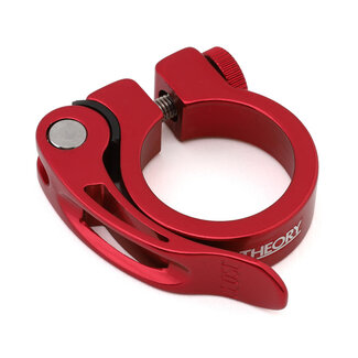 THEORY QUICKIE QUICK RELEASE SEAT CLAMP 31.8MM RED