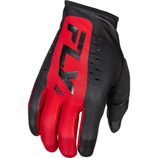 FLY RACING LITE GLOVES BLACK/RED