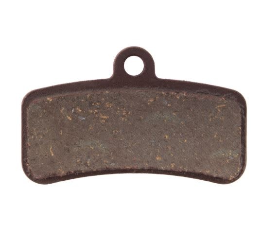 BRAKE SHOES DISC SHI ZEE/SAINT ORG/STL w/SPRING - SC BICYCLES
