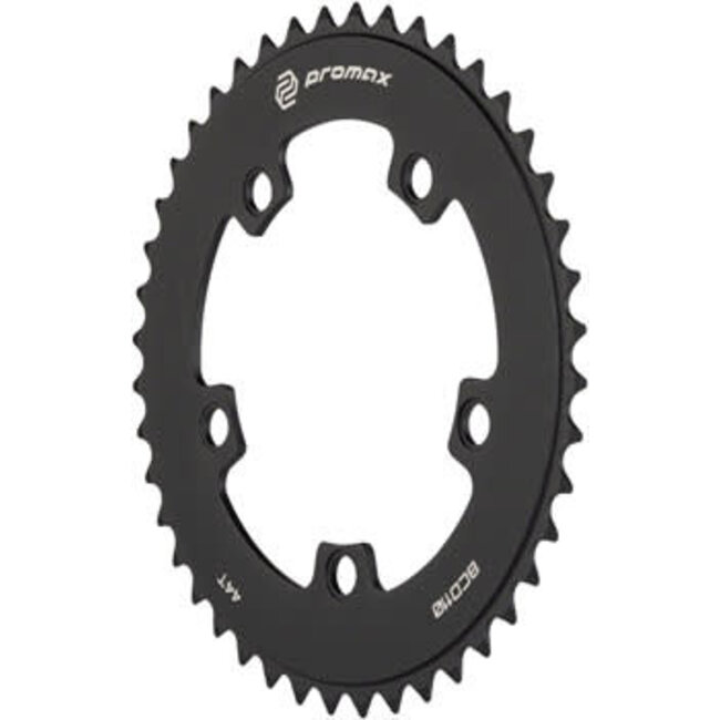 Promax 5-Bolt Chainring - 44t, 110 BCD, Black